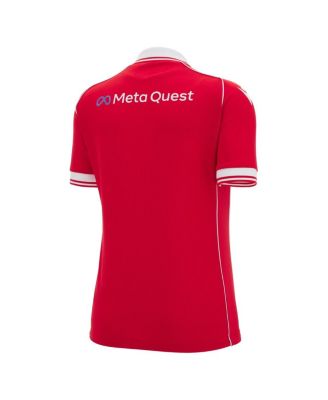 Women's Red Wrexham 2025/26 Home Replica Jersey