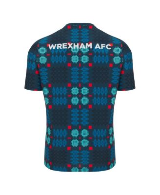 Men's Blue Wrexham Warm-Up Jersey