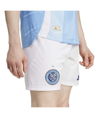 Men's White New York City FC Home 2025 The Excelsior Kit Authentic Shorts