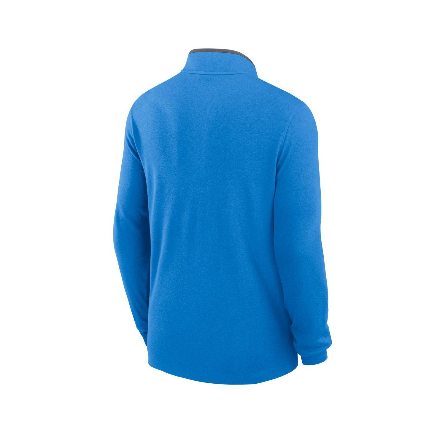 Men's Powder Blue Los Angeles Chargers Lightweight Victory Dri-FIT Half-Zip Pullover Hoodie