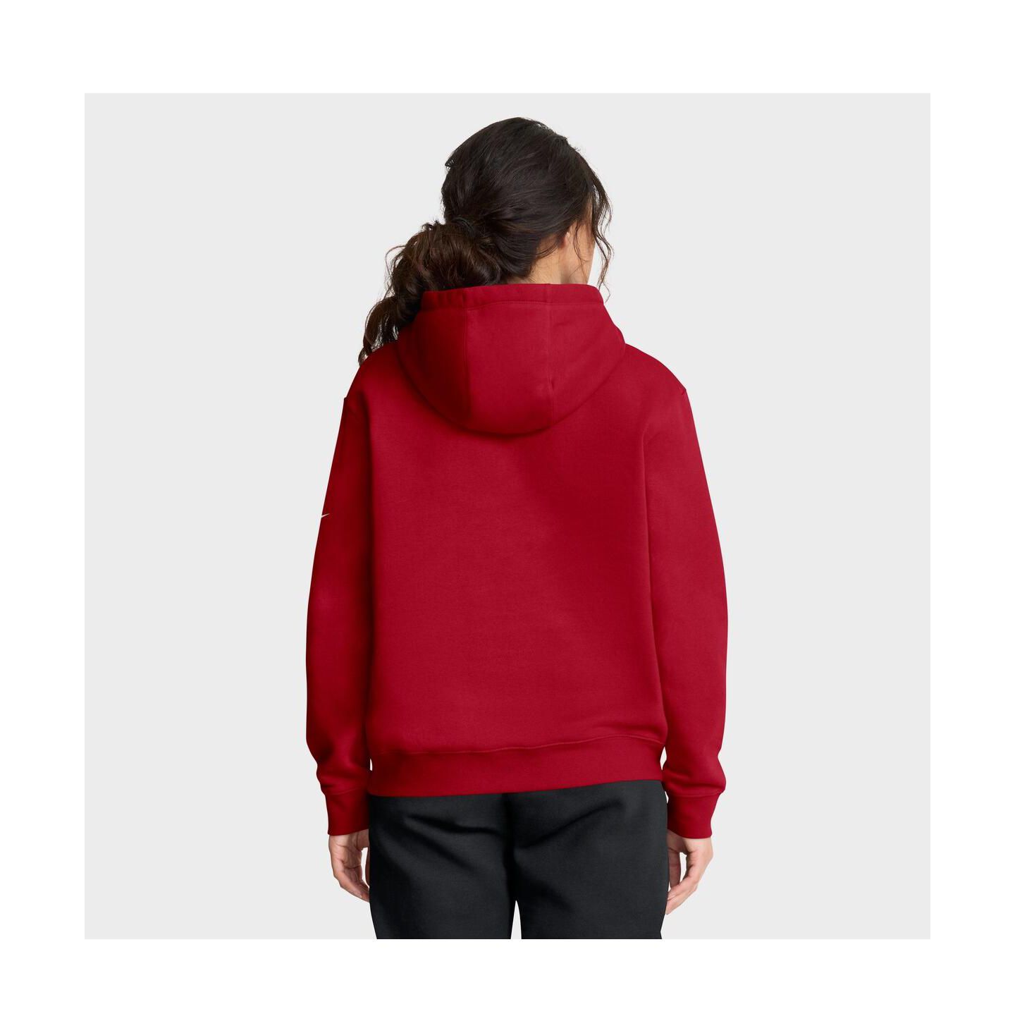 Женское худи Nike Scarlet San Francisco 49ers Club Fleece Pullover — фото 3