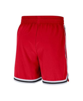 Men's Red Chicago Bulls Authentic Practice DNA Woven Performance Shorts