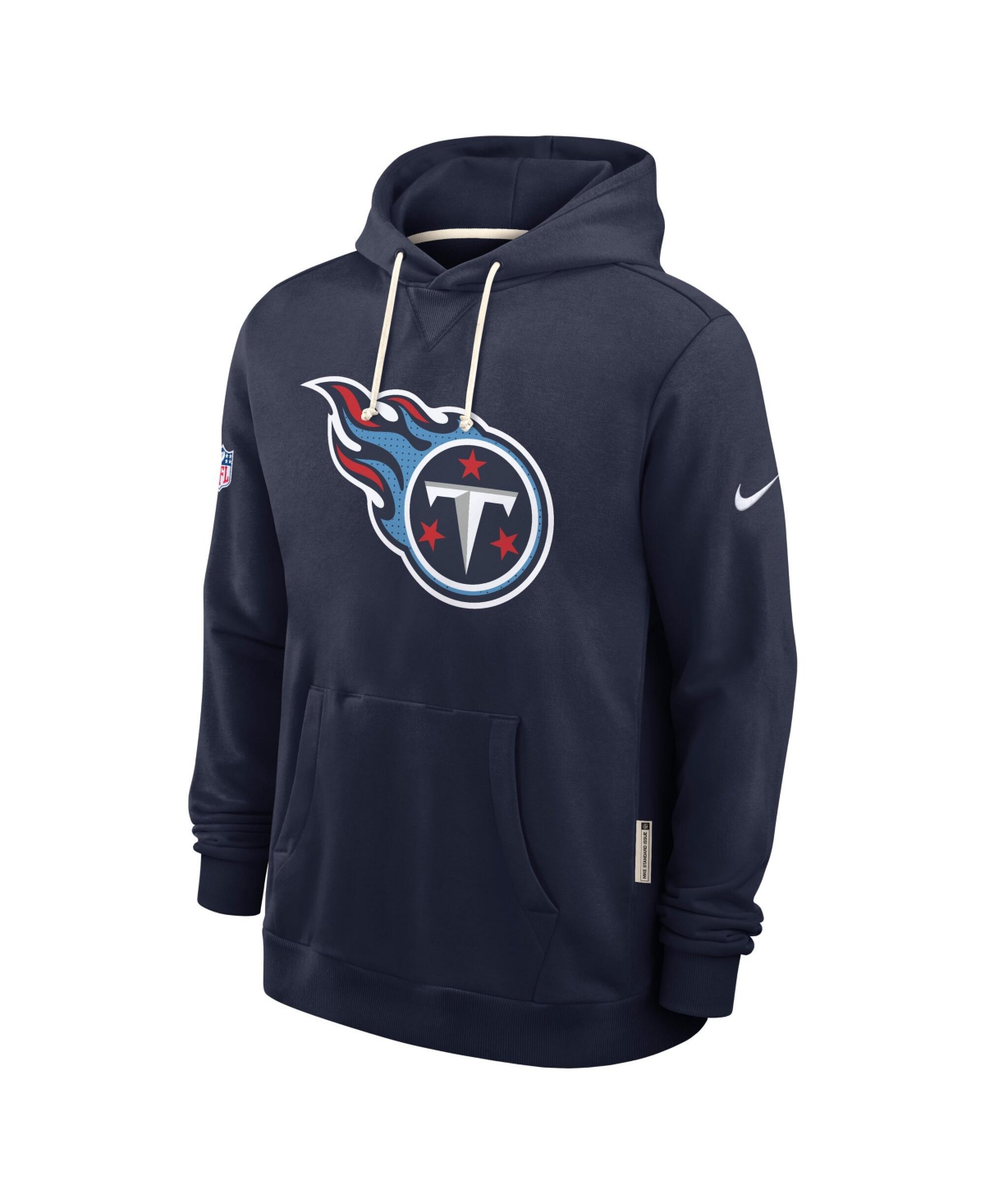 Nike Tennessee Titans Initial Home Sideline  Men's Dri-fit Nfl Pullover Hoodie In Blue