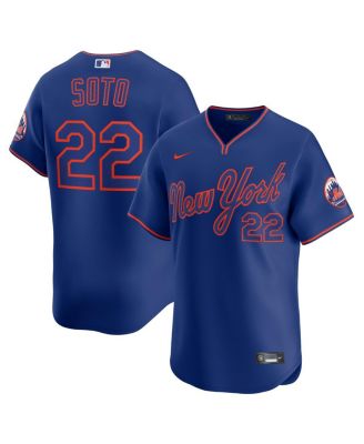 Nike - Men's Juan Soto Royal New York Mets Alternate Limited Player Jersey
