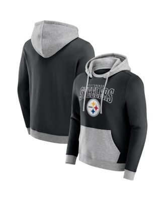 Fanatics - Men's Black Pittsburgh Steelers Coaches Hoodie