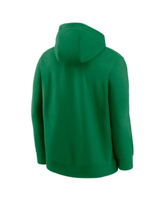 Men's Green Philadelphia Eagles Full Blitz Club Fleece Pullover Hoodie