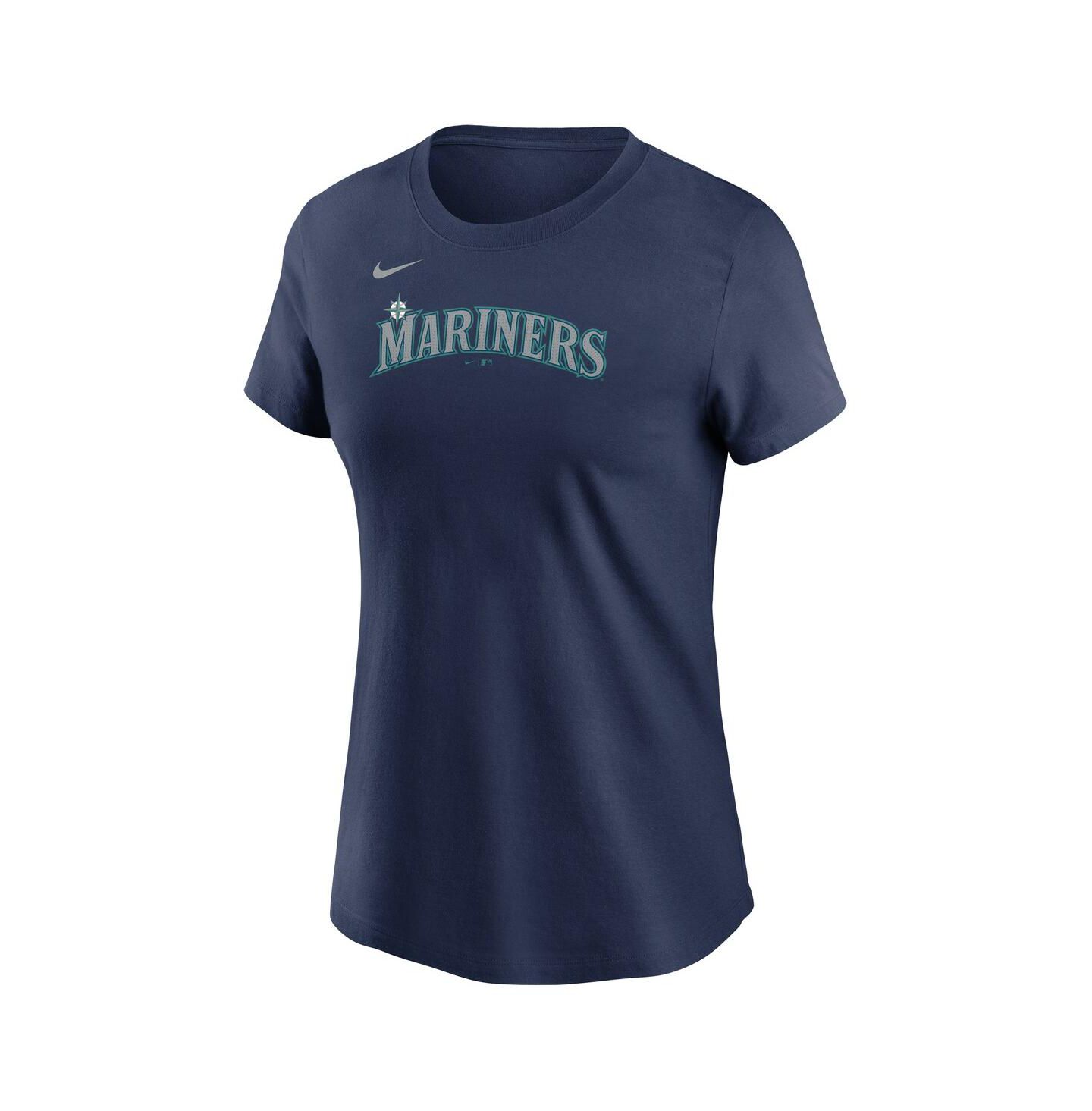 Женская футболка Nike Cal Raleigh Navy Seattle Mariners Fuse Name & Number — фото 3