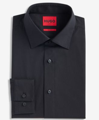 Hugo Boss Men's Valerio Long Sleeve Button-Front Geo Print Shirt