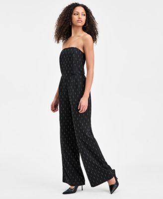 Women's Embellished Strapless Jumpsuit, Macy's Exclusive