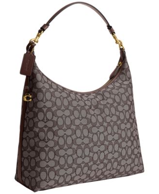 Juliet Large Signature Jacquard Shoulder Bag 38
