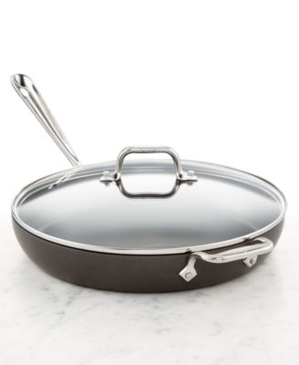 All-Clad Hard Anodized 12" Fry with Lid