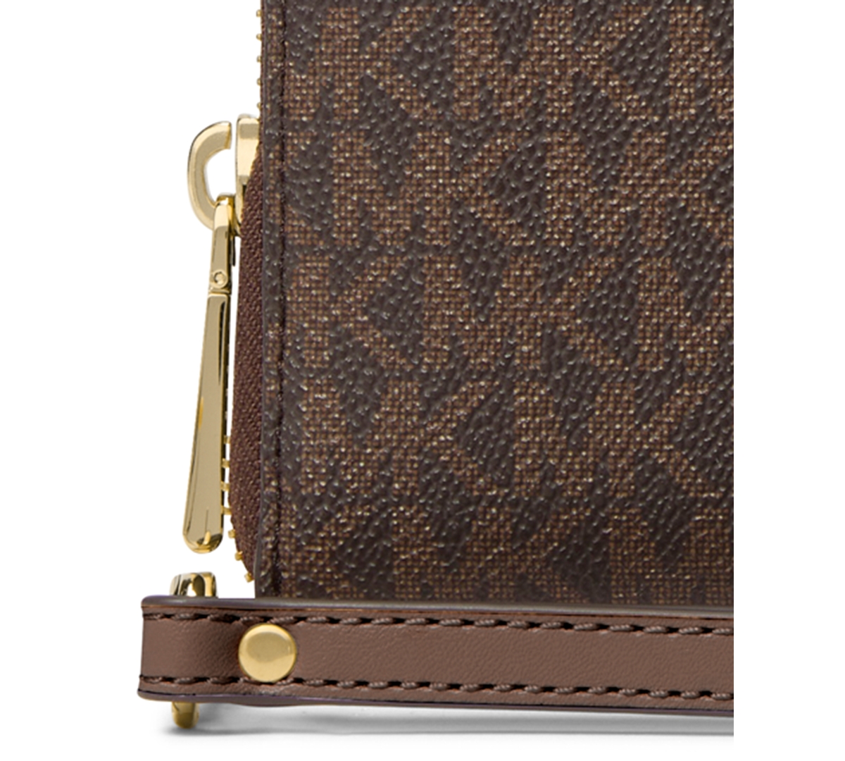 Michael Kors Michael  Jet Set Travel Continental Wallet In Brown
