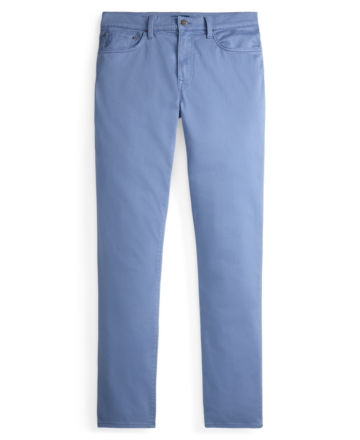 Polo Ralph Lauren Men's Varick Slim Straight Stretch Sateen Pants In Blue