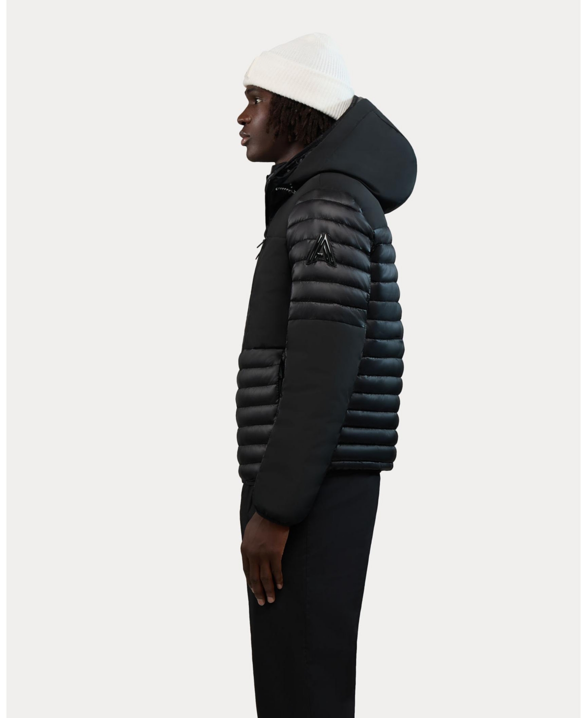 Alpenhaus Cliff Lightweight Packable Puffer In Black