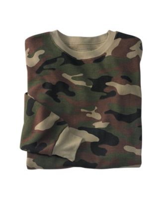 Big & Tall Heavyweight Thermal Underwear Crewneck Tee