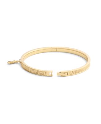 Gold Plated Rexy Charm Bangle Bracelets