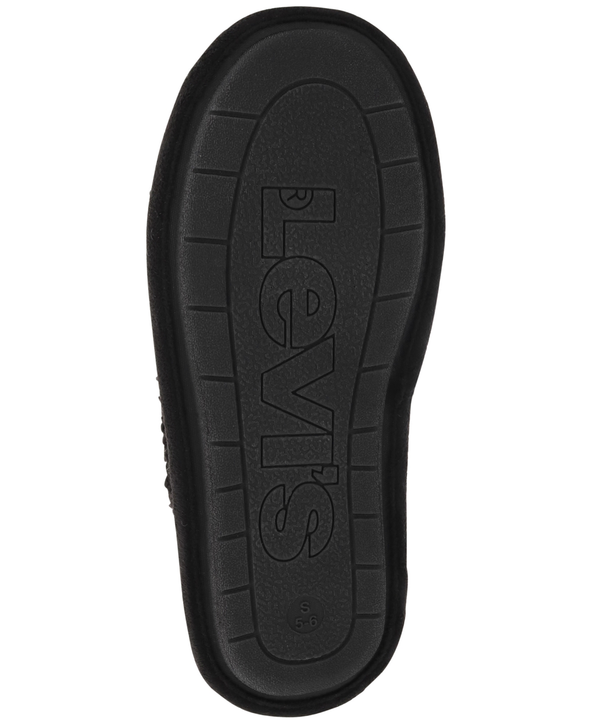 Levi's Women's Lacey Round Toe Scuff Slippers In Black