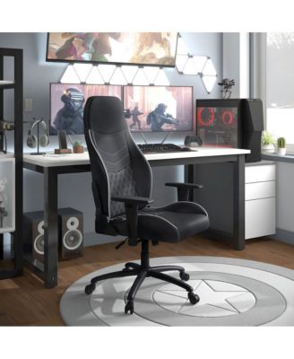 Aguil Faux Leather Adjustable Gaming Chair