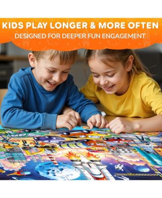 2x3 FT Giant Search and Find Above & Beyond Floor Puzzle for Kids Ages 4-8