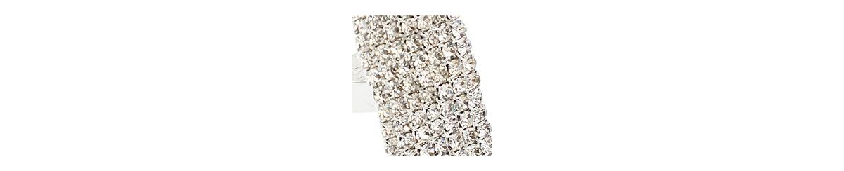 Sohi Women's Gold Bling Bar Statement Ring In Metallic