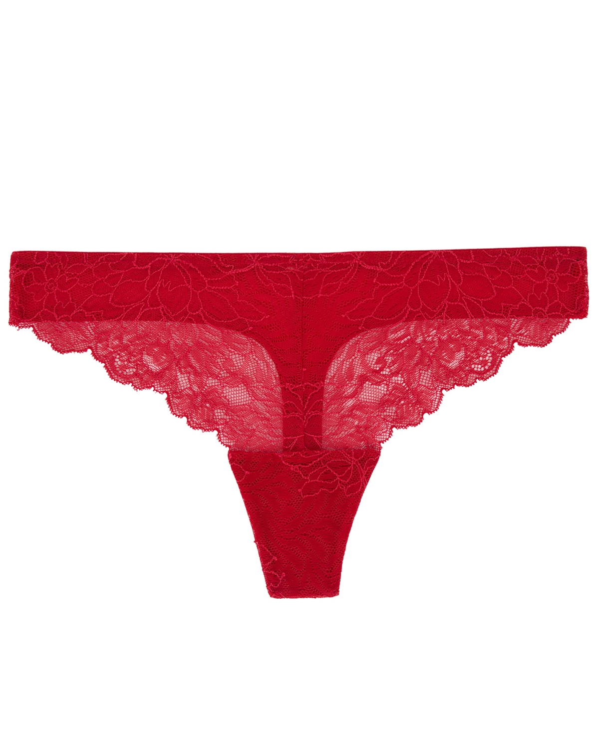 On Gossamer Women's Luxe Lace Thong Underwear G2426