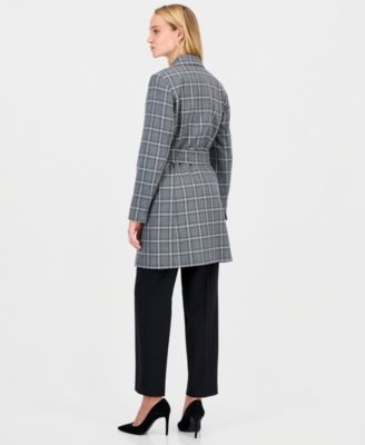 Women's Belted Mid-Rise Pantsuit, Regular & Petites