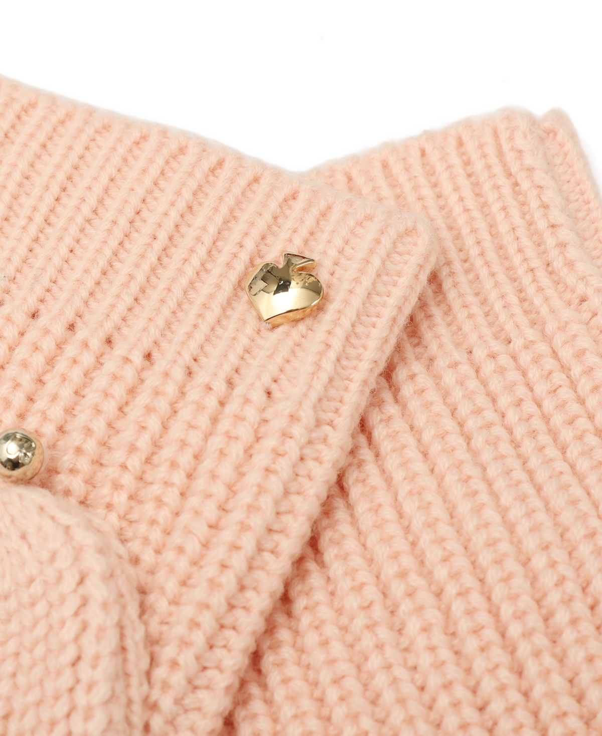 kate spade new york Women's Spade Pop Top Mittens Gloves