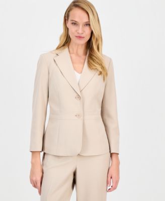 Women's Notch-Lapel Mid-Rise Pantsuit 