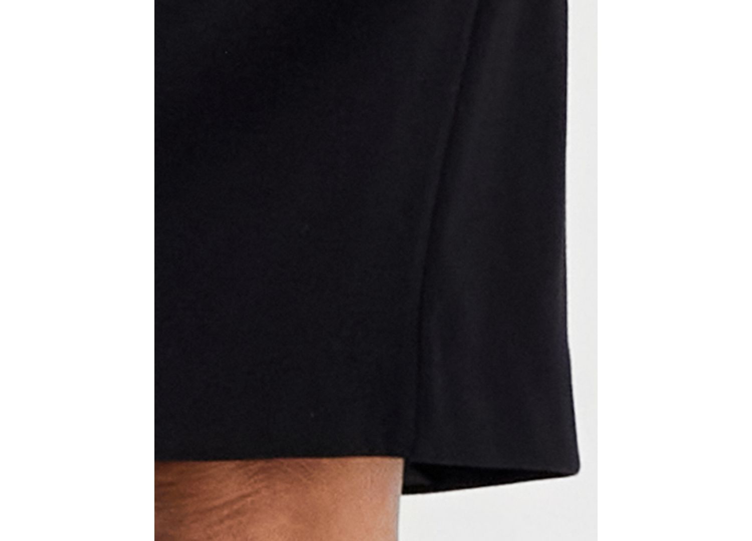 Women's Square-Neck Button-Front Ponte 2 Piece Skirt Suit