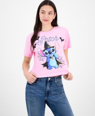 Juniors' Halloween Graphic-Print Tee
