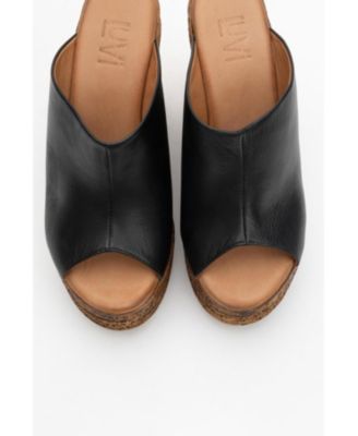 Nelly Leather Platform Sandal (Women)