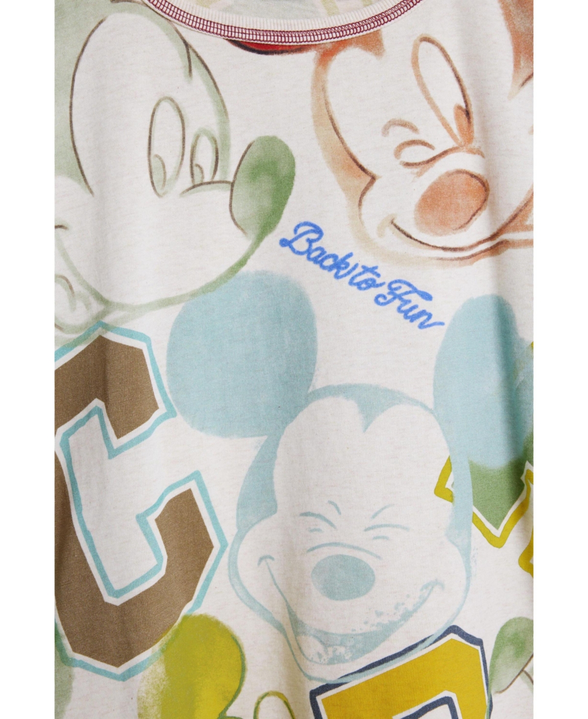 Desigual Girls Girls's Mickey Printed T-shirt