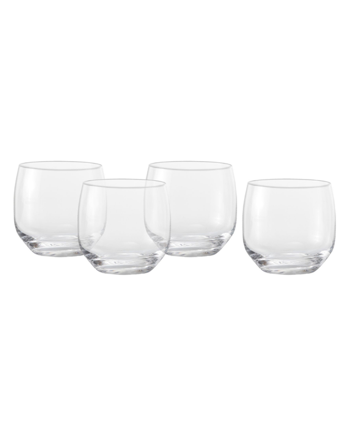 Fortessa Estiva Double Old-fashioned Glasses, Set Of 4 In Transparent