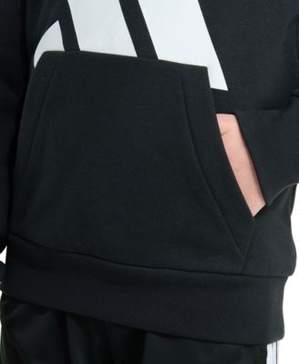 Big Boys 8-20 Long-Sleeve Essential Big Logo Fleece Pullover Hoodie	