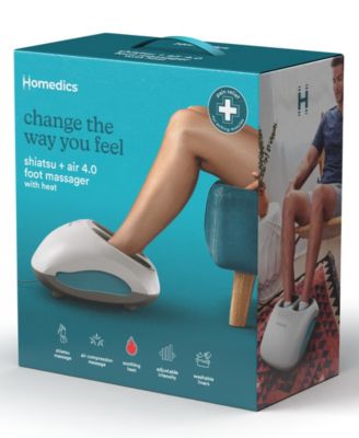 Shiatsu + Air 4.0 Foot Massager with Heat