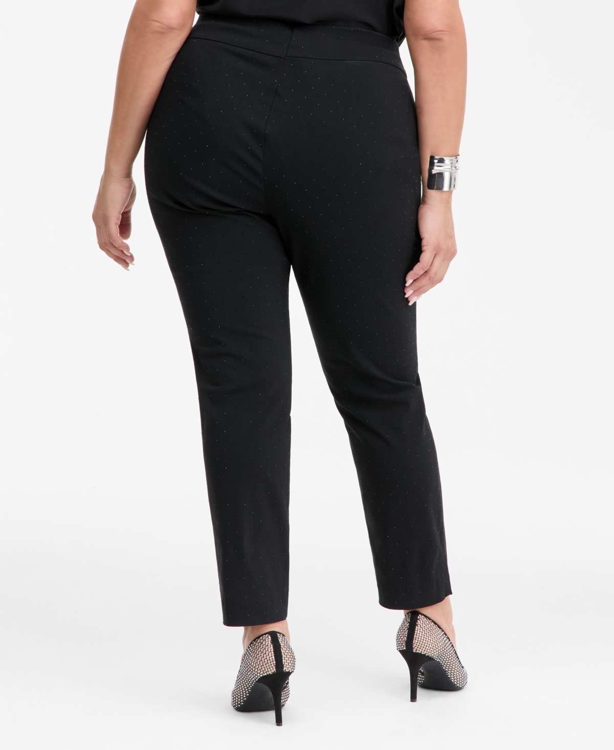 I.n.c. International Concepts Plus Embellished Pants, Macy's Exclusive