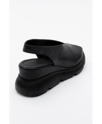 Sam Leather Platform Sandal (Women)