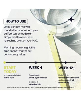 Marine Skin Boost Plus [50-Serves] Collagen Powder with Marine-derived VERISOL Bioactive Hydrolyzed Collagen Peptides, Vitamin C & Hyaluronic Acid