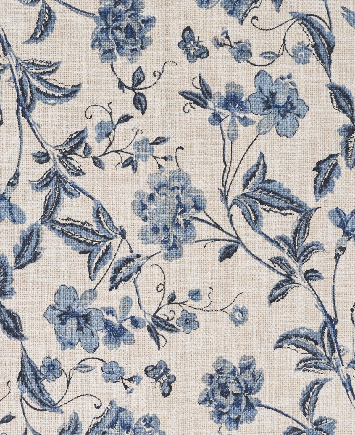 Laura Ashley Crochet Border Cotton Runner Rug, 26" X 45" In Blue