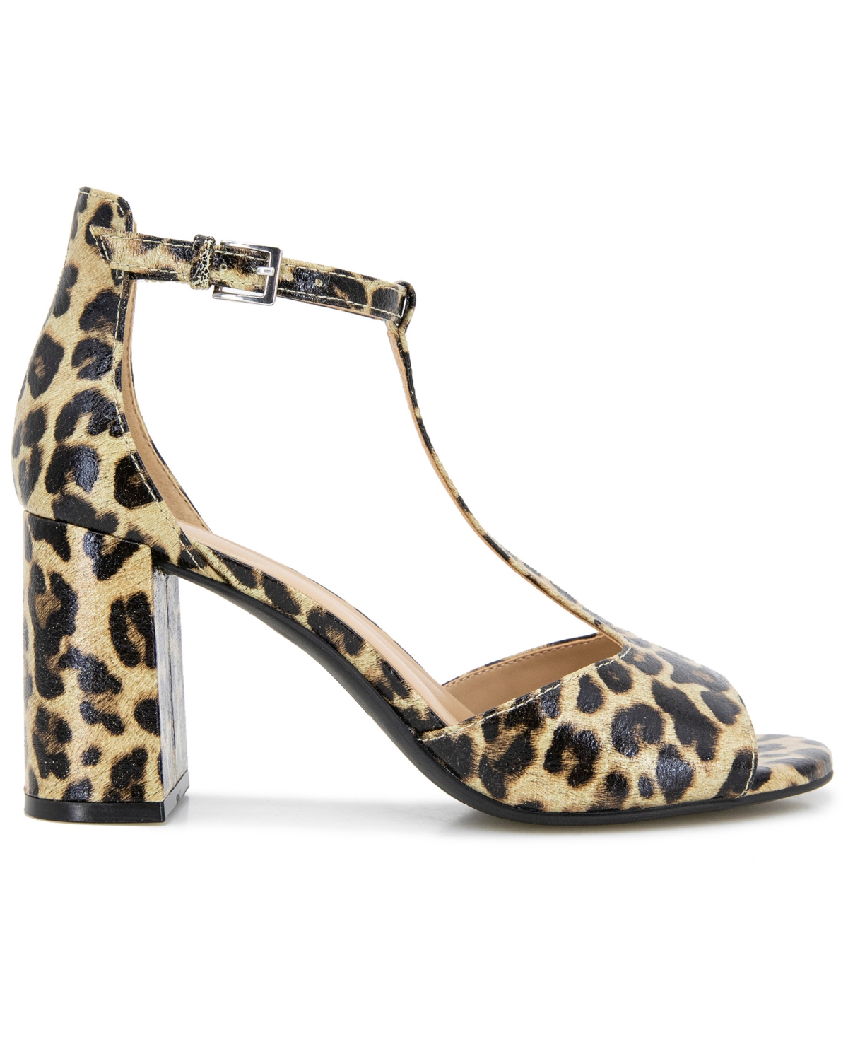 Kenneth Cole Reaction Women's Levine Round Toe Dress Sandals In Animal Print