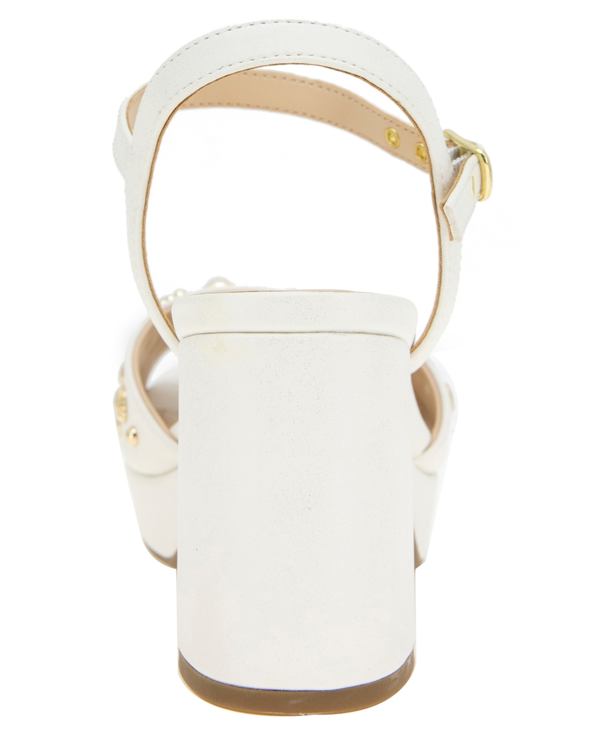 Kenneth Cole Reaction Women's Remina Charm Platform Sandals In White