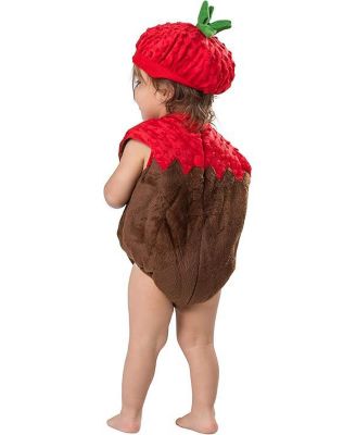 Toddler Chocolate Dipped Strawberry Costume Set