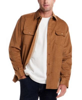 Men's Superfine Corduroy Long Sleeve Overshirt