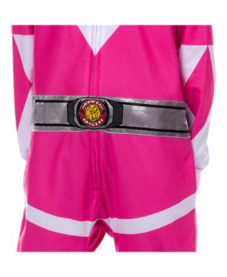 Little Girls Mighty Morphin All Character Colors Union Suit Costume Sleep Pajama