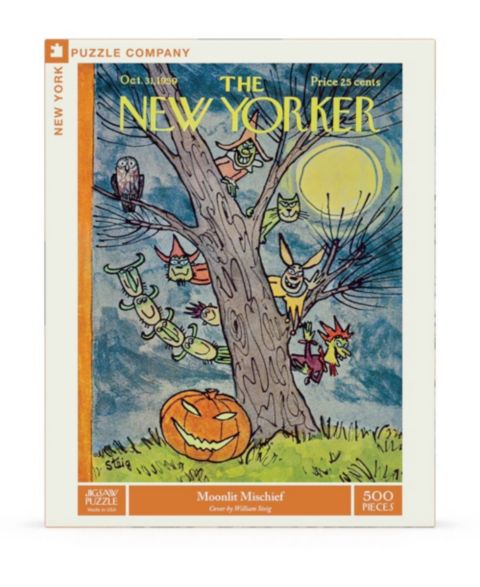 Детский пазл New York Puzzle Company Moonlit Mischief 500-Piece Puzzle, Ages 10+