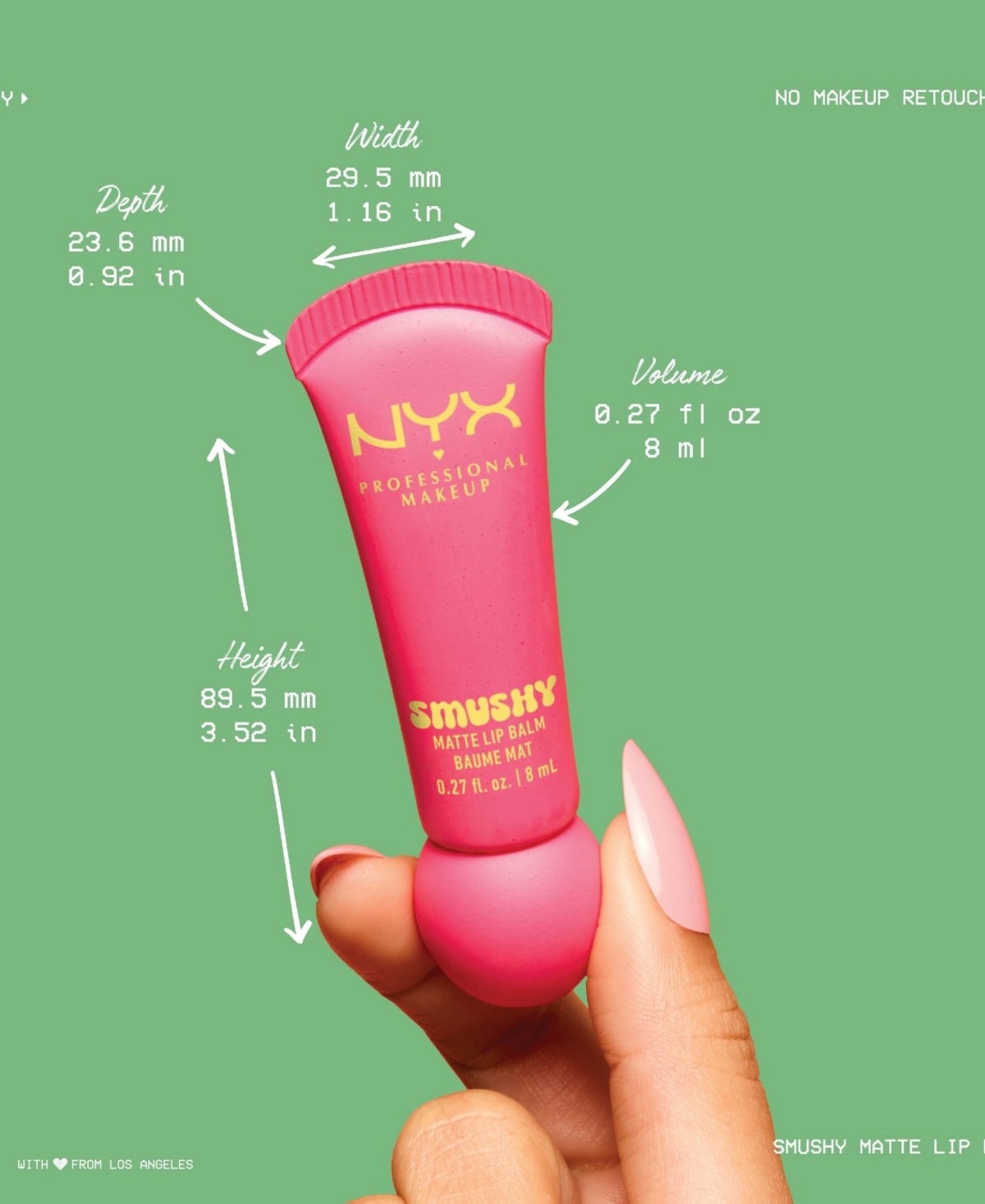 Nyx Professional Makeup Smushy Matte Lip Balm