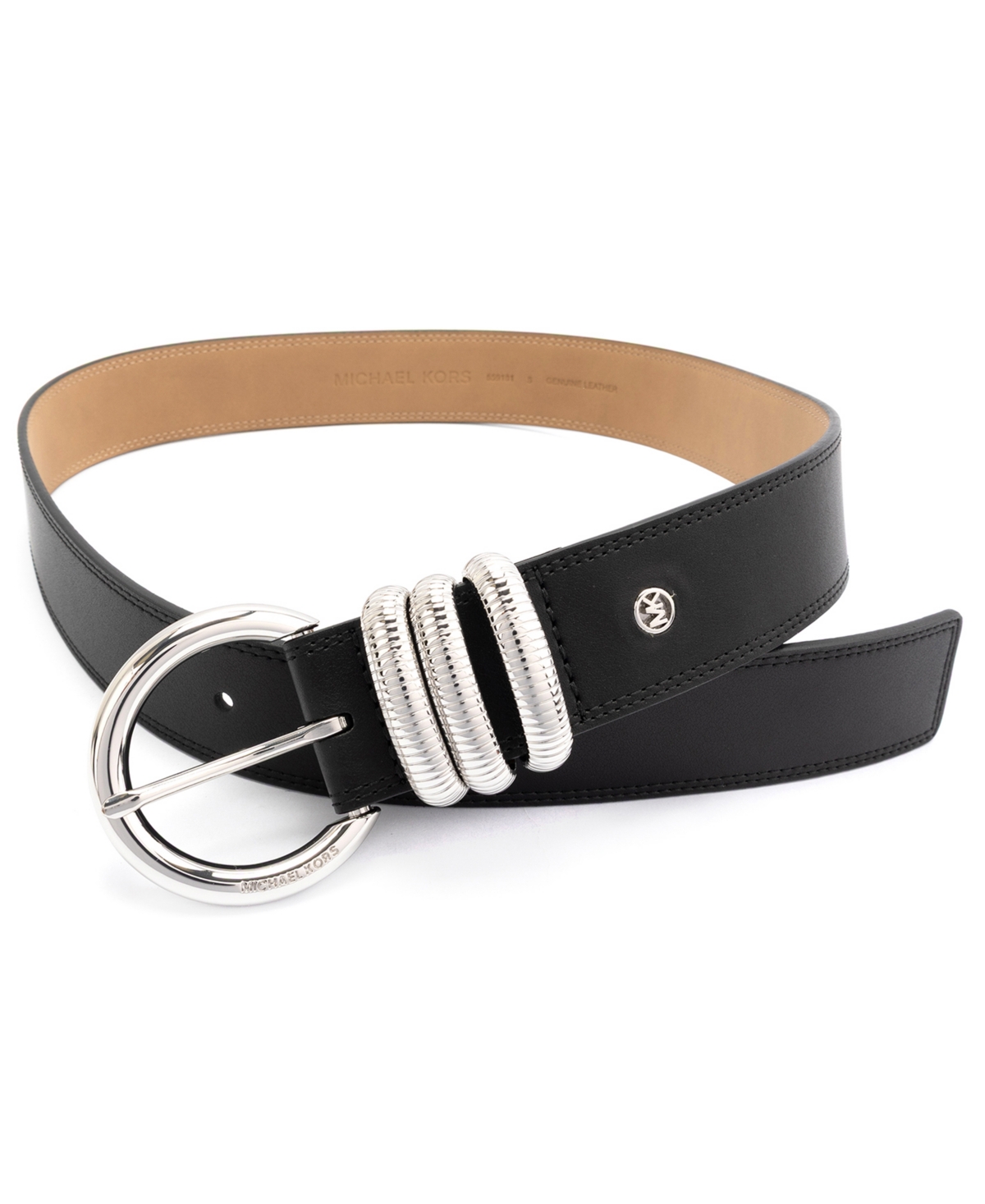 Michael Kors Women's Embellished Non-Reversible Buckle Belt