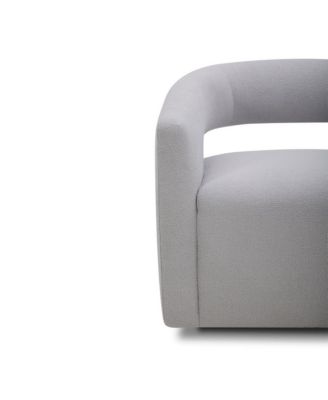 Orbit - Dame Dove Open Back Accent Chair Two Pack