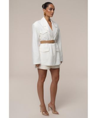 Women's Precision Woven Blazer