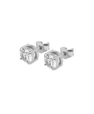 Emma Timeless Sparkle Crystal Stud Earrings - Silver 39$
